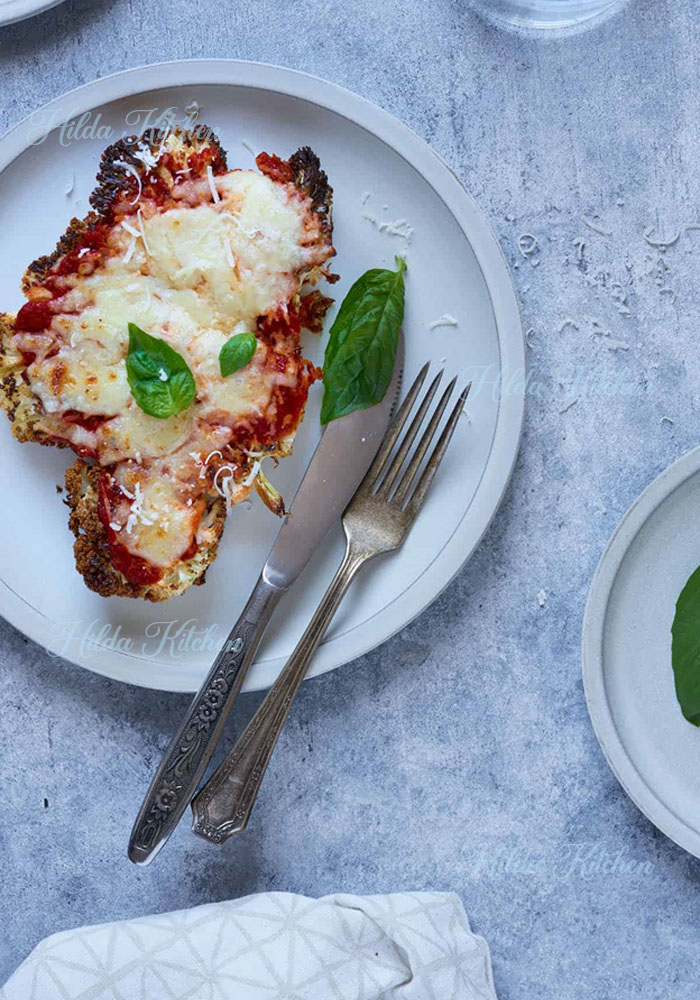 Air Fryer Cauliflower Parmesan Recipe