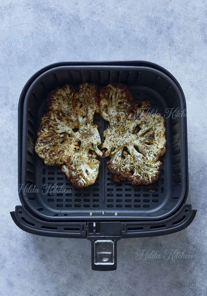 Air Fryer Cauliflower Parmesan