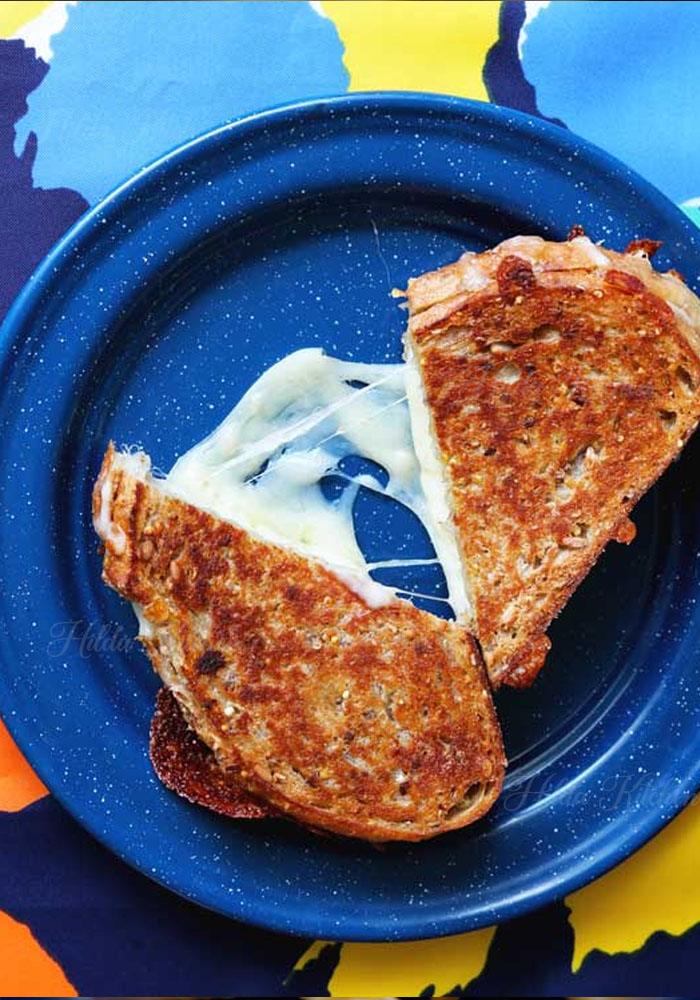 Air Fryer Grilled Cheese - Hilda Kitchen