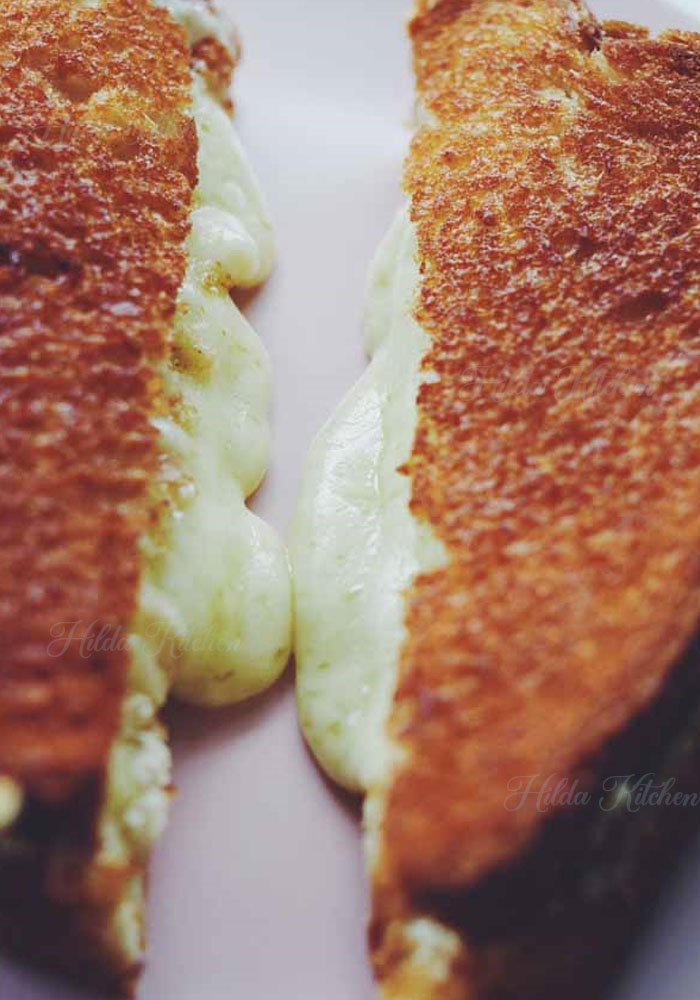 Air Fryer Grilled Cheese