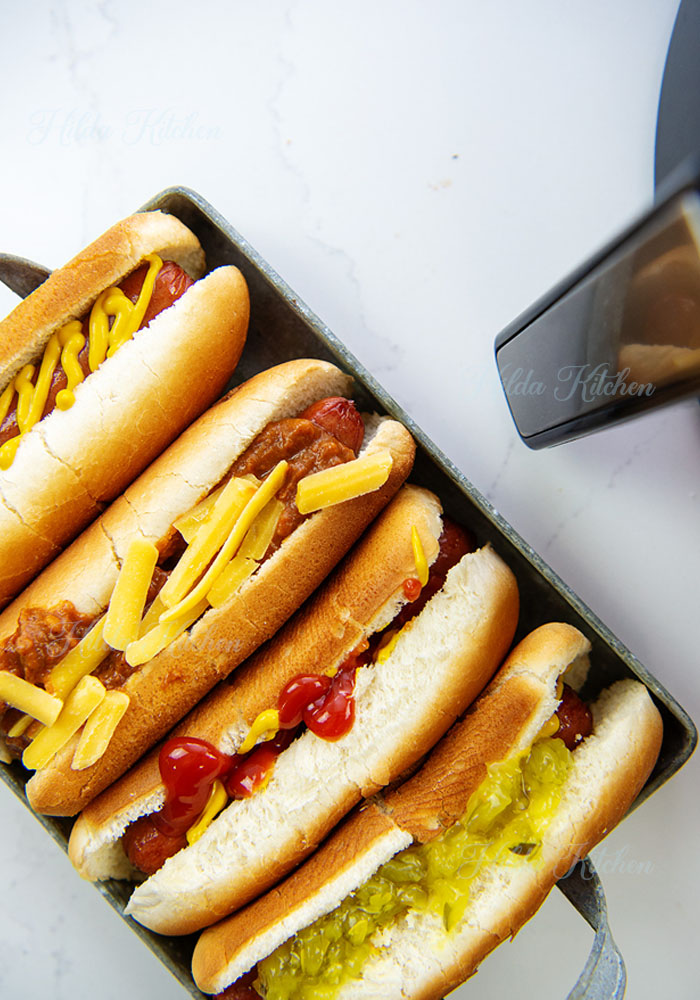 Hot Dogs In Air Fryer