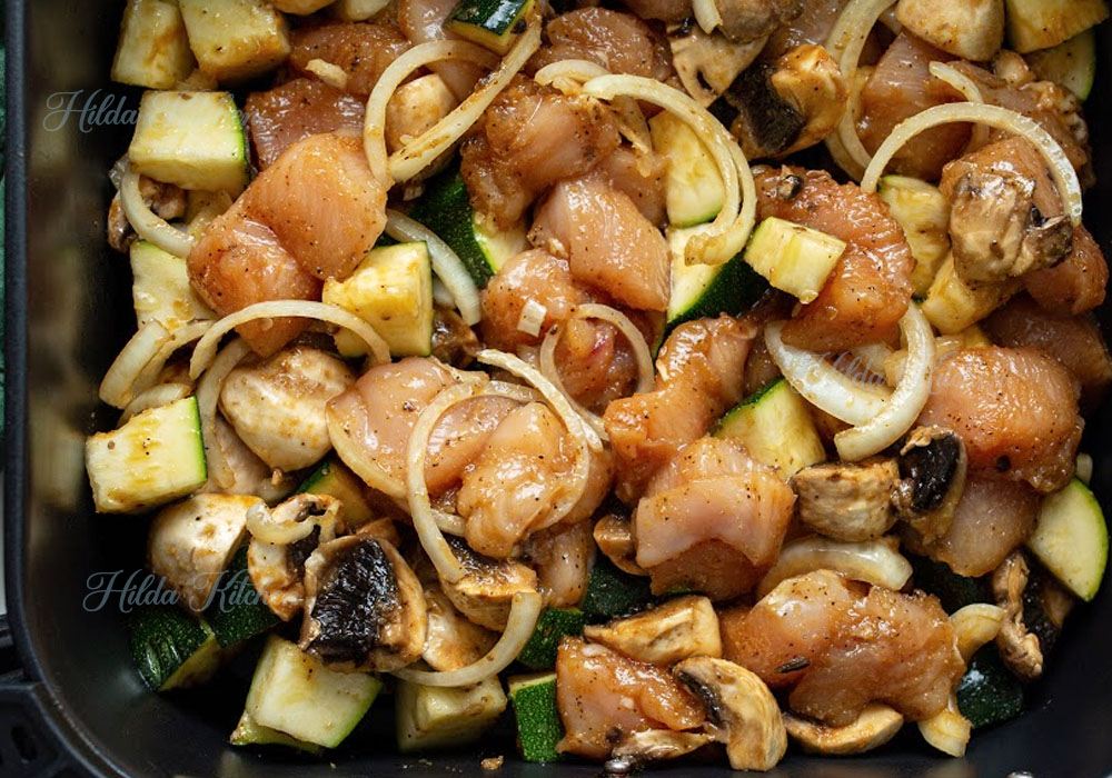 air fryer hibachi chicken