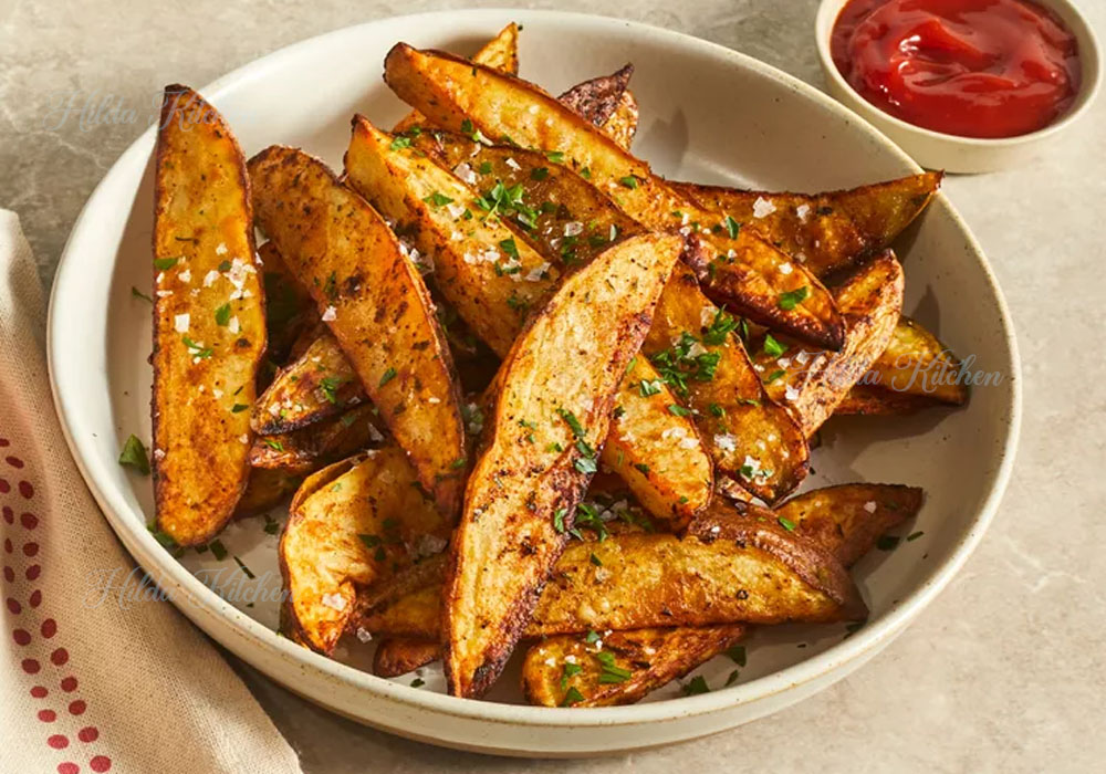 air fryer potato wedges