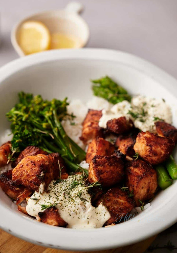 The Most Delicious Air Fryer Salmon Bites Recipe Ever!