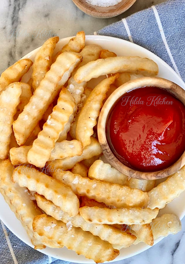 Frozen Fries in Air Fryer