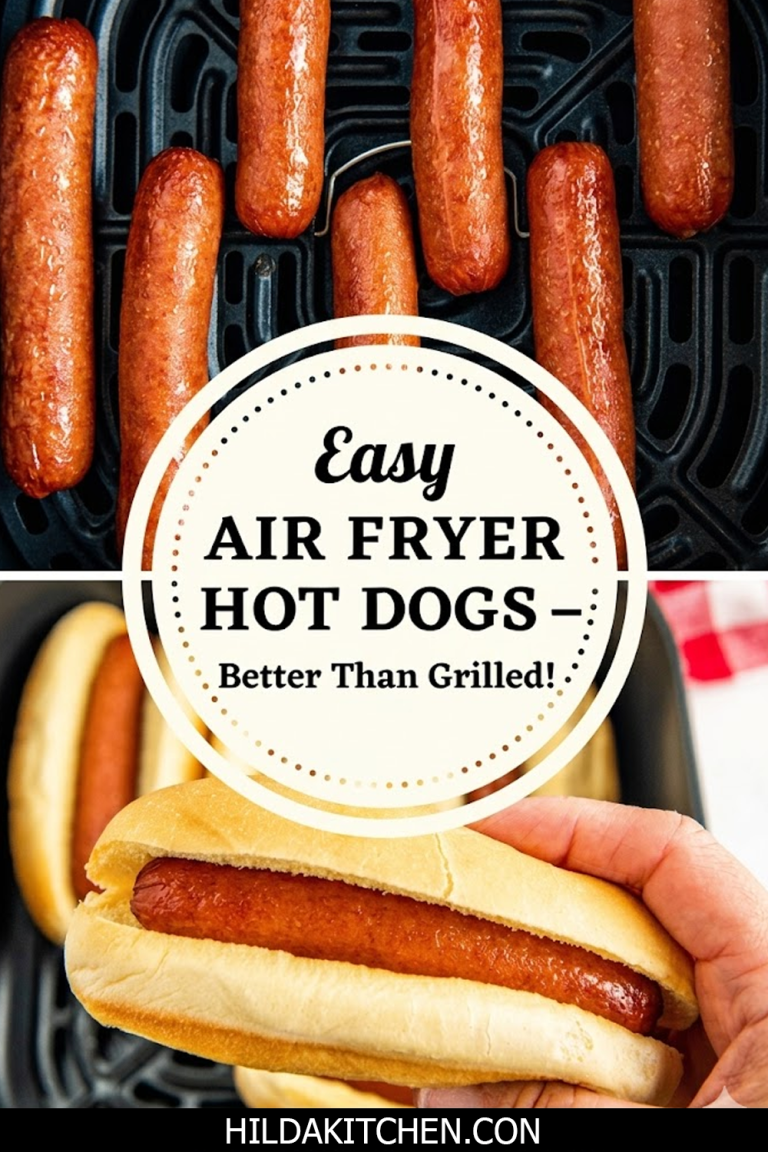 Air Fryer Hot Dogs Recipe