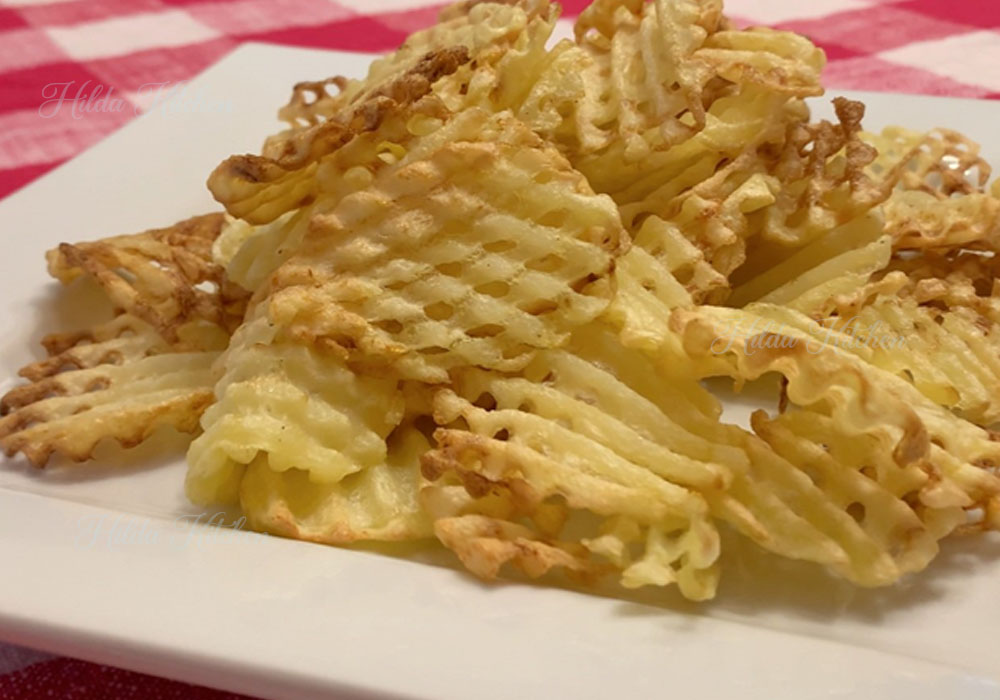 Air Fryer Waffle Fries