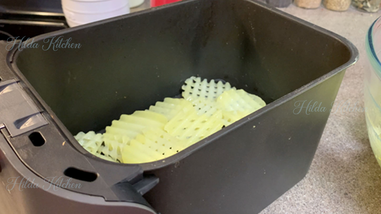 Air Fryer Waffle Fries