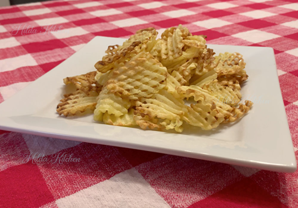 Air Fryer Waffle Fries