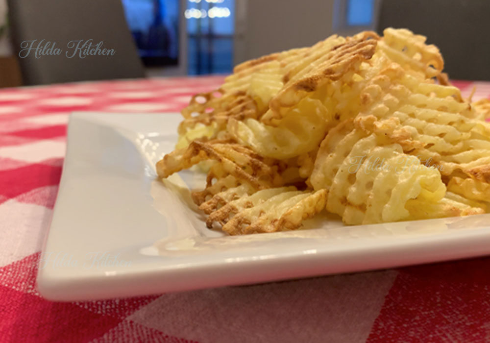 Air Fryer Waffle Fries