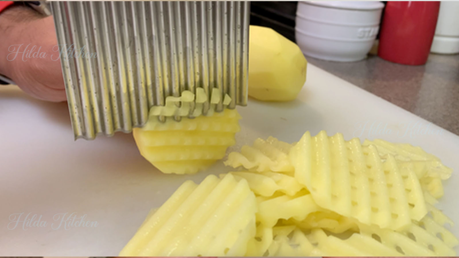 Air Fryer Waffle Fries