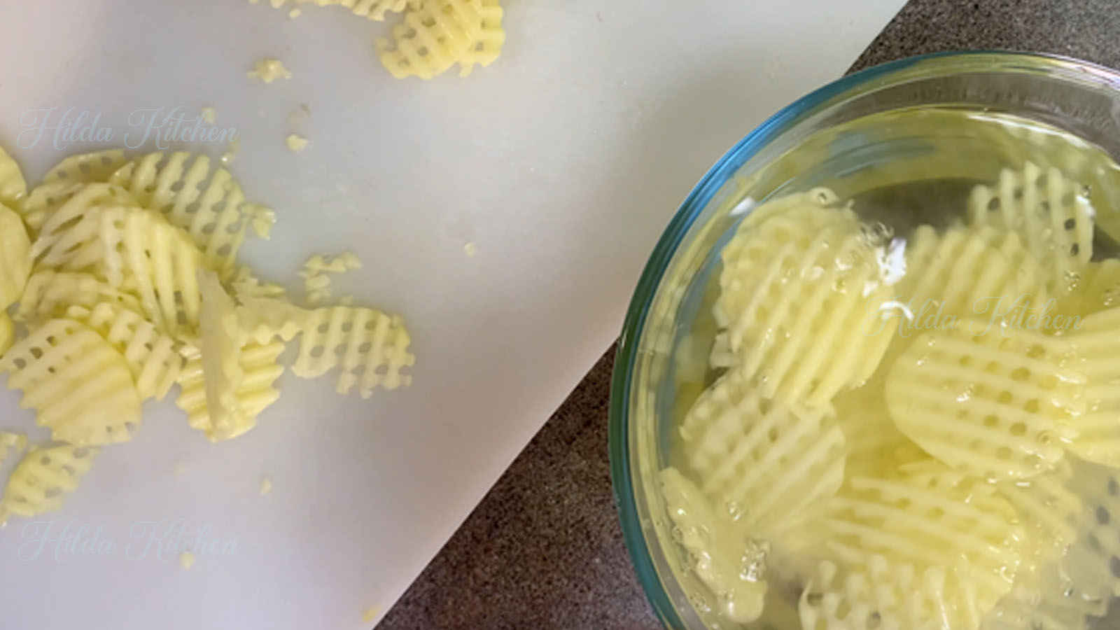 Air Fryer Waffle Fries