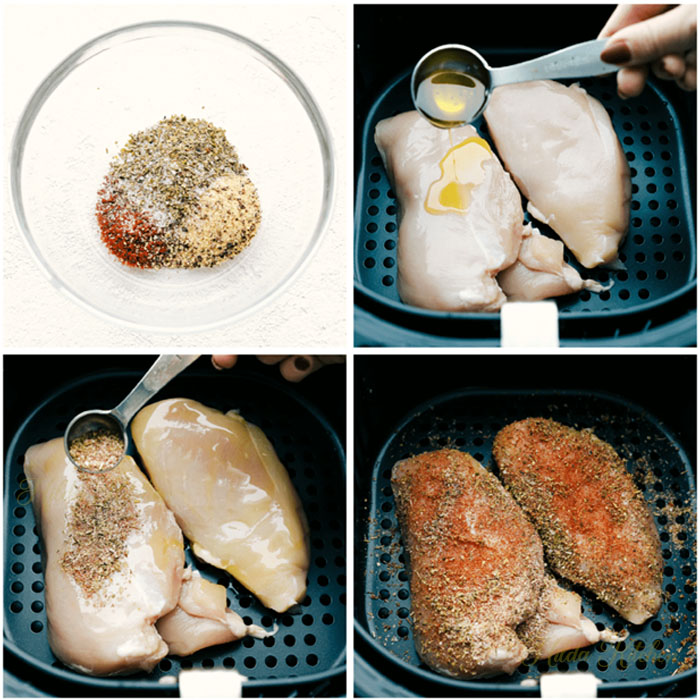 Air fryer chicken