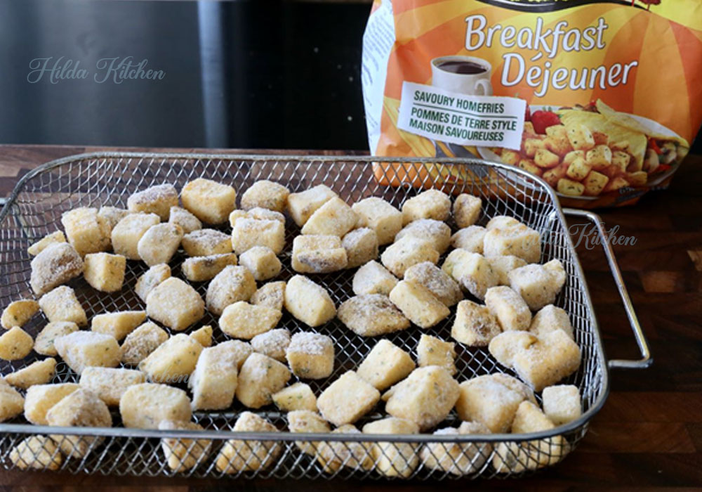 frozen home fries in air fryer