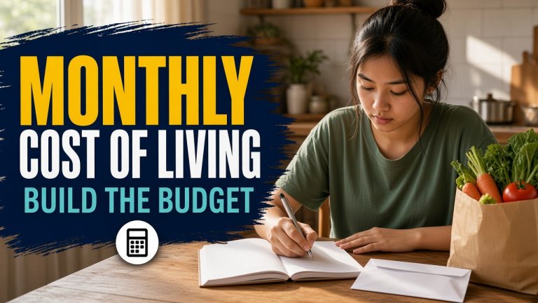 Cost of Living Abroad: How to Build a Monthly Budget Before You Move
