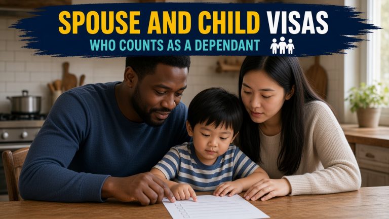 Spouse and Child Visas: What “Dependant” Means on Different Routes