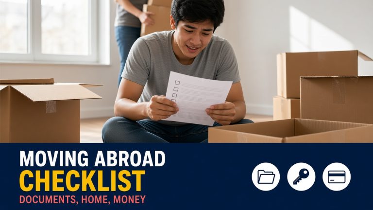Moving Abroad Checklist: Documents, Housing, Money and the First Month