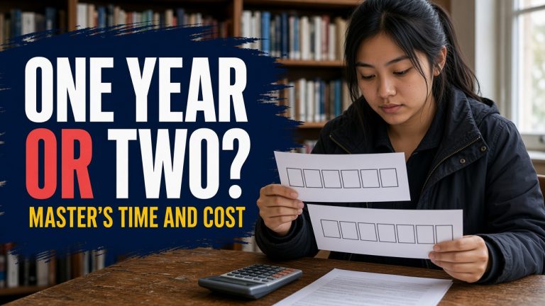 One-Year vs Two-Year Master’s Degrees Abroad: Cost, Time and What Changes