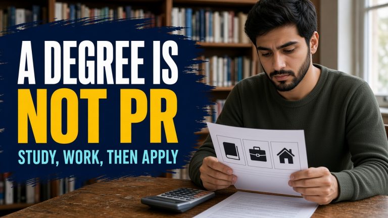 Permanent Residence After Study: Why a Degree Is Not the Application
