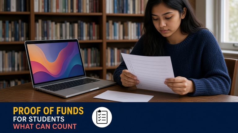 Proof of Funds for International Students: What Counts and How Much You May Need