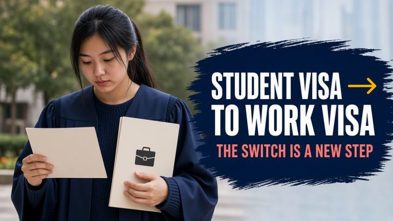From a Student Visa to a Work Visa: What the Switch Actually Involves