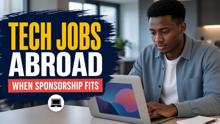 Tech Jobs Abroad: When a Software Role Can Be Sponsored