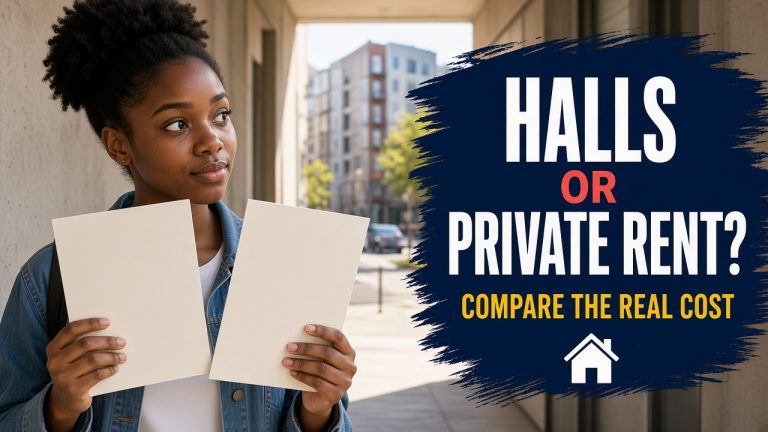 University Accommodation vs Private Rent: How Students Should Compare the Cost