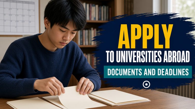 How to Apply to Universities Abroad: Documents, Deadlines and Offers