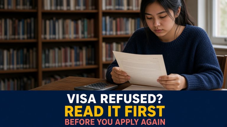If a Visa Is Refused: How to Read the Decision Before You Apply Again